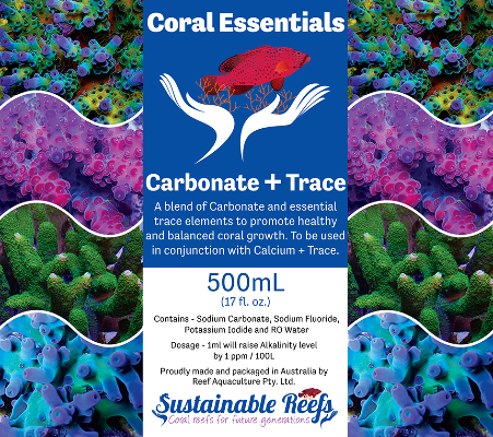 Coral Essentials Carbonate + Trace 500ml