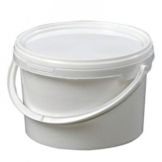 2.5L White Mini Bucket - All Things Aquatic