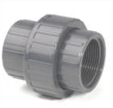 40mm PVC Union Plain/Male BSP 40mm X 1.25