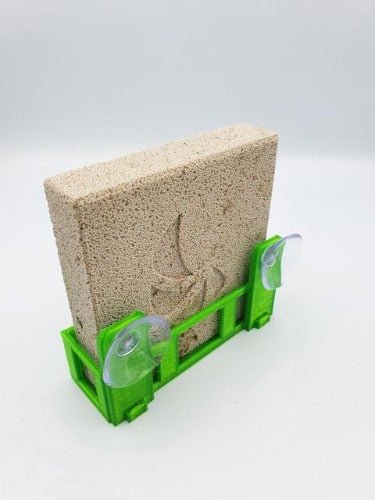 Aqua - Print 1 Brick Stand with Suction Cups - All Things Aquatic