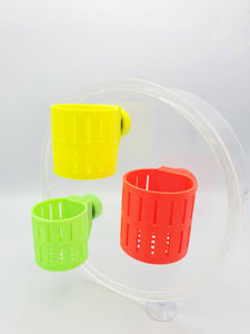 Aqua - Print Large Magnetic Feeder Cup - All Things Aquatic