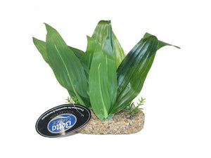 Betta 4" Green Plant with Sand Base - All Things Aquatic