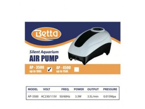 Betta Air Pump AP - 3500 - All Things Aquatic