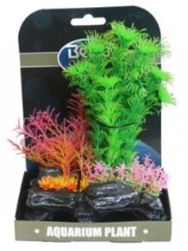 Betta Choice Mini Air Garden Green and Pink - All Things Aquatic