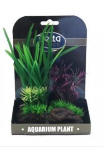 Betta Choice Mini Air Gardens - Green and Purple - All Things Aquatic