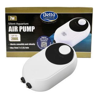 Betta Choice Silent Air Pump 7w 280L - All Things Aquatic