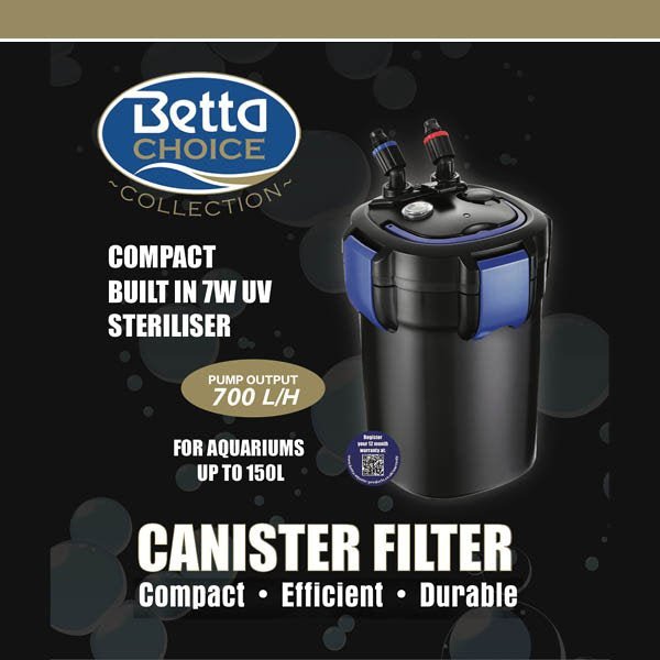 Betta Choice UV External Canister Filter - All Things Aquatic