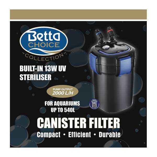 Betta Choice UV External Canister Filter - All Things Aquatic
