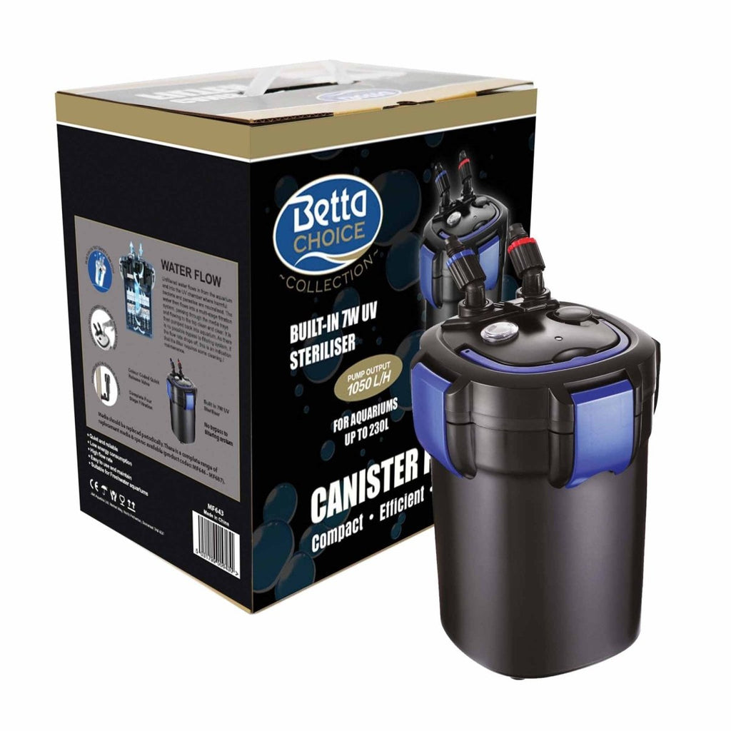 Betta Choice UV External Canister Filter - All Things Aquatic