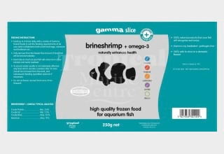 Brineshrimp & Omega - 3 flat 250g - All Things Aquatic