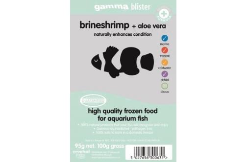 Gamma Brineshrimp with Aloe Vera blister - All Things Aquatic