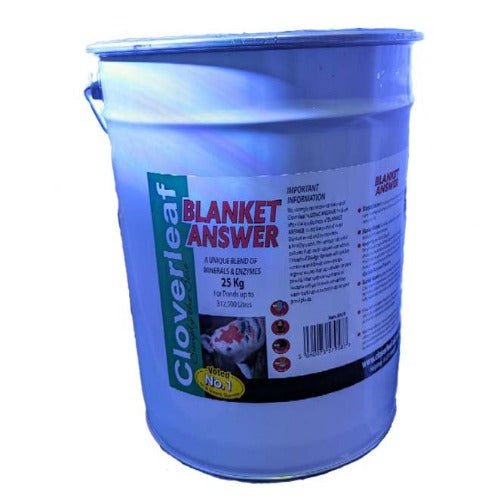 Cloverleaf Blanket Answer 25Kg - All Things Aquatic