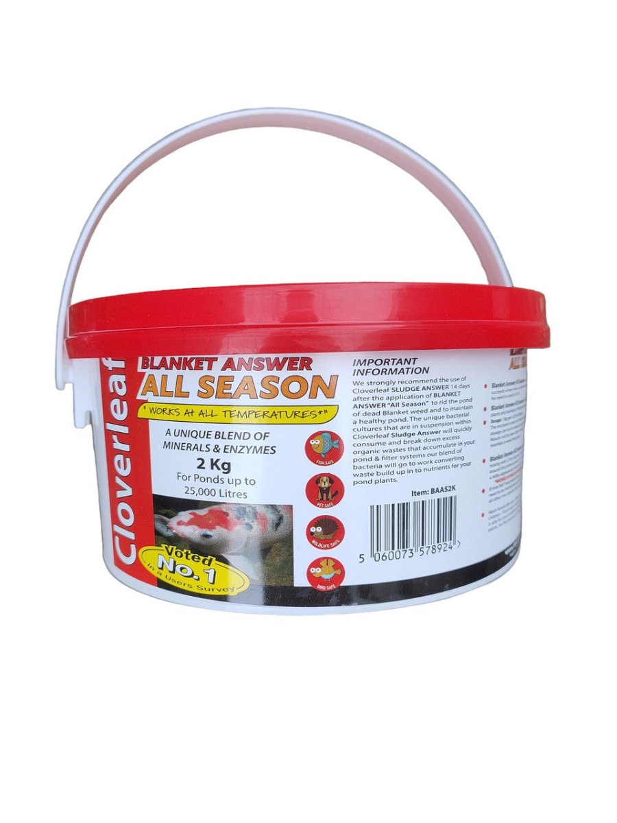 Cloverleaf Blanket Answer All Season 2kg - All Things Aquatic