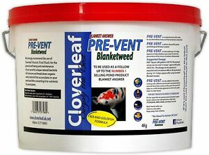 Cloverleaf Pre - vent Blanketweed 4kg - All Things Aquatic