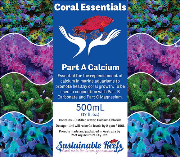 Coral Essentials Calcium + Trace 500ml - All Things Aquatic