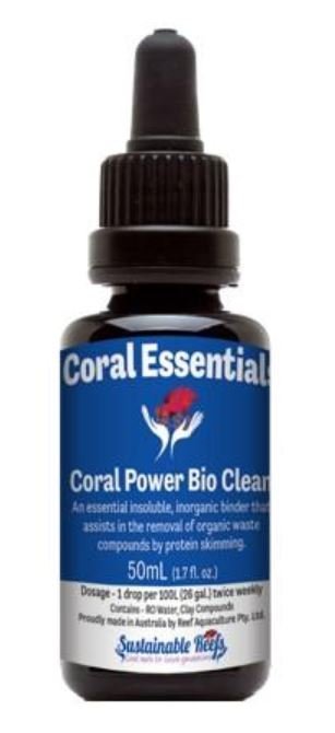 Coral Essentials Coral Power Bio Clean 50ml - All Things Aquatic