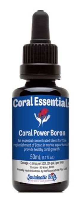 Coral Essentials Coral Power Boron 50ml - All Things Aquatic