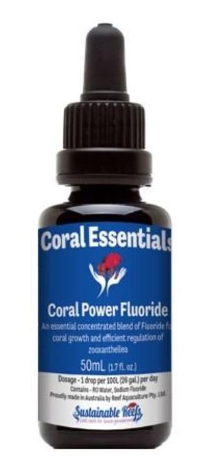 Coral Essentials Coral Power Flouride 50ml - All Things Aquatic