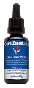 Coral Essentials Coral Power Iodine 50ml - All Things Aquatic