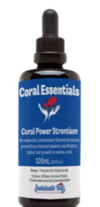 Coral Essentials Coral Power Strontium 100ml - All Things Aquatic