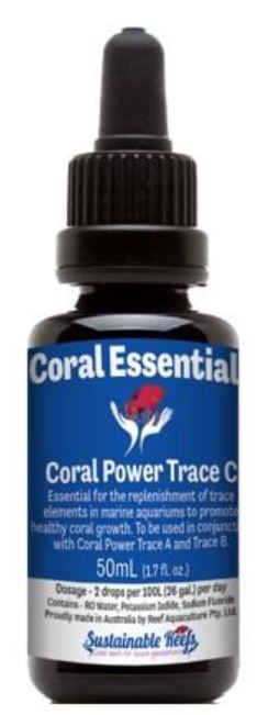 Coral Essentials Coral Power Trace C 100ml - All Things Aquatic