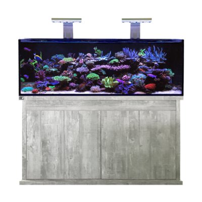 D - D REEF - PRO 1500 Aquarium - Matt Driftwood Concrete - All Things Aquatic