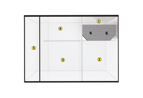 D - D REEF - PRO 1500 Aquarium - Ultra Gloss White - All Things Aquatic