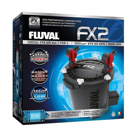 Fluval FX2 External Canister Fiter 750L - All Things Aquatic