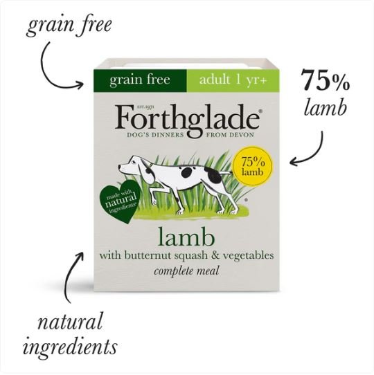 Forthglade Turkey, Duck and Lamb Wet Dog Food Variety Pack - All Things Aquatic