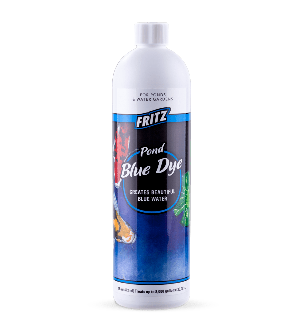 Fritz Pond Blue Dye Anti Algae Treatment 16oz 473ml - All Things Aquatic