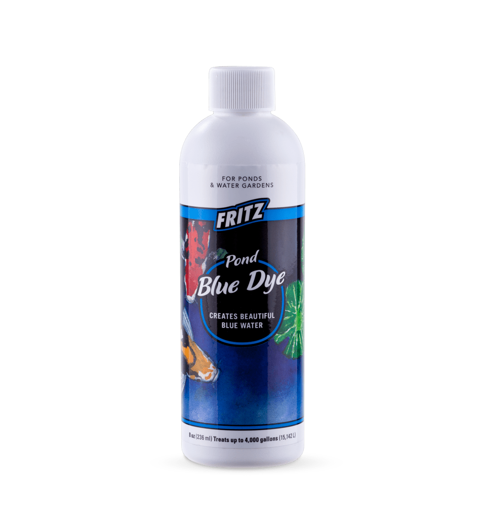 Fritz Pond Blue Dye Anti Algae Treatment 8oz 236ml - All Things Aquatic
