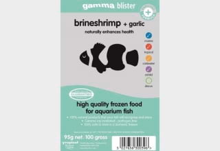 Gamma Brineshrimp + Garlic Blister 100g - All Things Aquatic