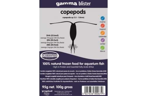 Gamma Copepod Blister pack 100g - All Things Aquatic