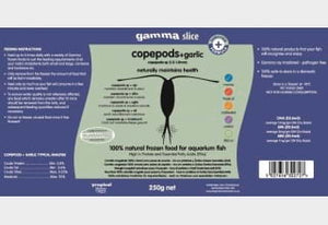 Gamma Copepod & Garlic 250g Flat Pack - All Things Aquatic