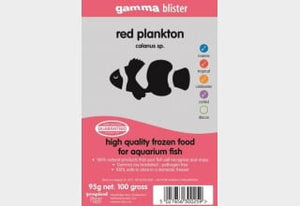 Gamma Red Plankton Blister 100g - All Things Aquatic