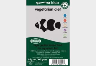 Gamma Vegetarian Diet Blister - All Things Aquatic