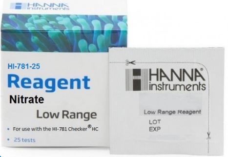 Hanna Low Range Nitrate Reagent HI - 781 - 25 - All Things Aquatic