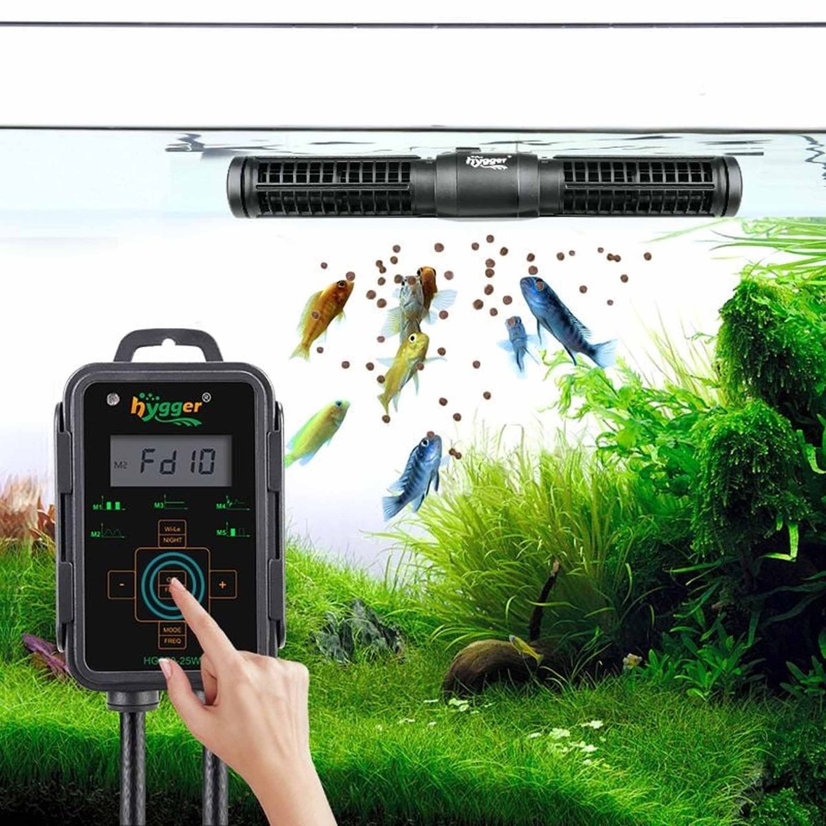 Hygger Cross - Flow Wave Maker 7000Lph 18w - All Things Aquatic
