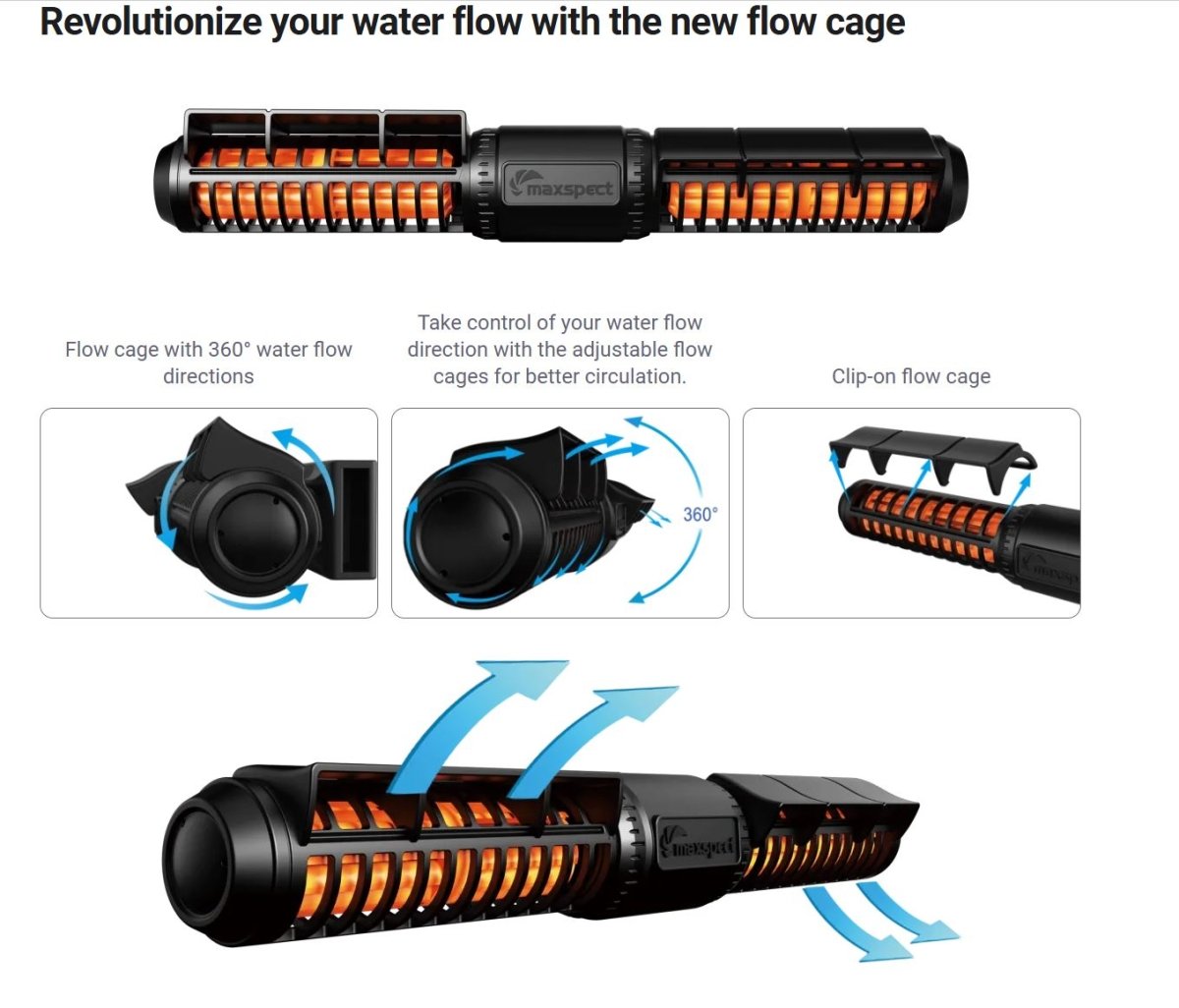 Maxspect Jump Gyre MJ - GF308 Flow Pump - All Things Aquatic