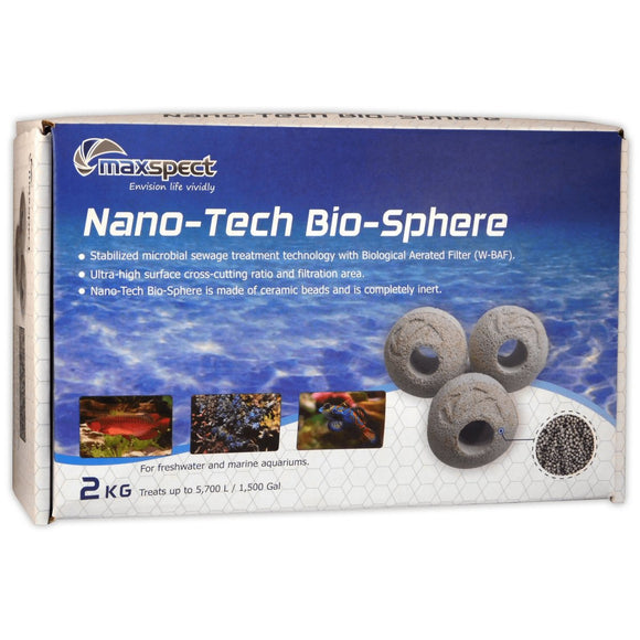 Maxspect Nano Tech Bio - Sphere 2Kg - All Things Aquatic