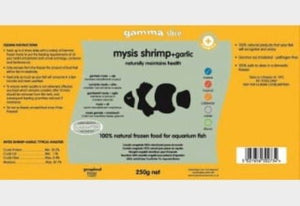 Mysis and garlic gamma slice 250g - All Things Aquatic