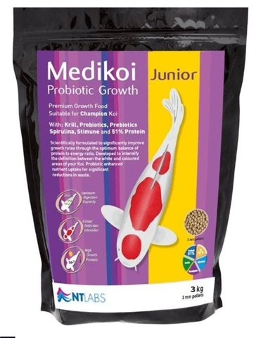 NT Labs Medikoi Probiotic Growth Junior 3kg - All Things Aquatic