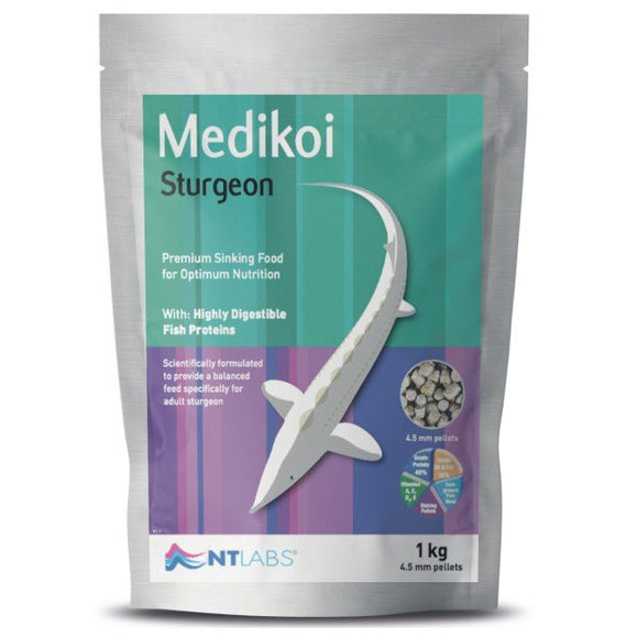 NT Labs Medikoi Sturgeon 1kg 4.5mm - All Things Aquatic