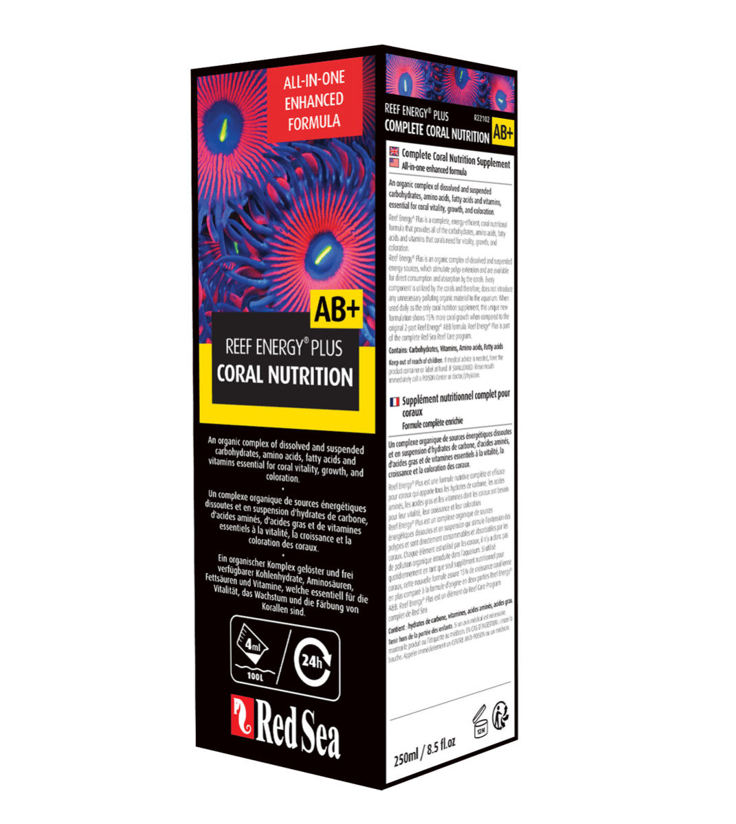 Red Sea Reef Energy AB+ Plus 250ml - All Things Aquatic