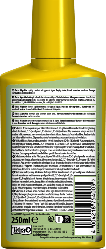 Tetra Algumin 250ml - All Things Aquatic