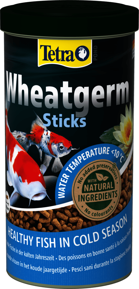Tetra Pond Wheatgerm Sticks 1L 200g - All Things Aquatic