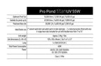 TMC Pro Pond Titan UV 55w - All Things Aquatic