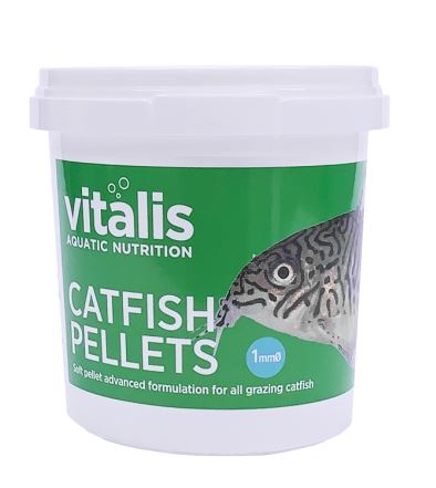 Vitalis Catfish Pellets XS (1mm) 70g - All Things Aquatic