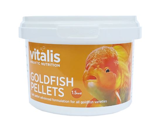 Vitalis Goldfish Pellet 140g (1.5mm) - All Things Aquatic