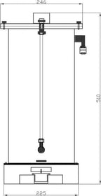 Wavereef Kalkwasser Stirrer Reactor - All Things Aquatic